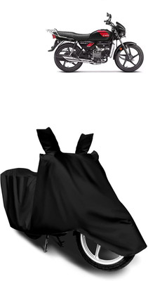 KEDIT Two Wheeler Cover for Universal For Bike(Splendor Plus, Black)