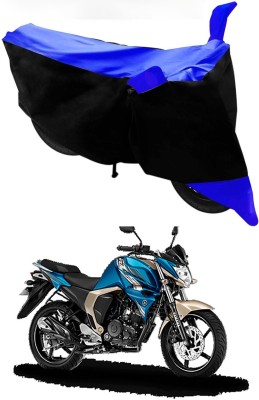 Furious3D Two Wheeler Cover for Yamaha(FZ-FI, Blue, Black)