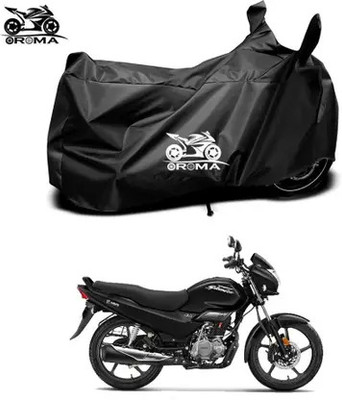 LOX Two Wheeler Cover for Hero(E Star BS6, Black)