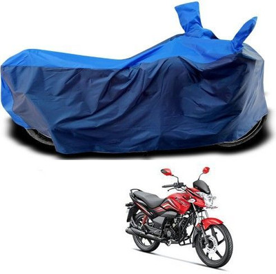 DeepShakshi AUTOMOTIVE Waterproof Two Wheeler Cover for Hero(Passion Xpro, Blue)