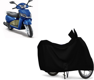 EGAL Waterproof Two Wheeler Cover for Mahindra(Gusto BS6, Black)