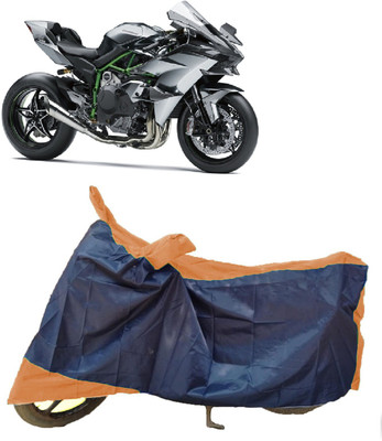 Autoprime Two Wheeler Cover for Kawasaki(Ninja H2, Multicolor)