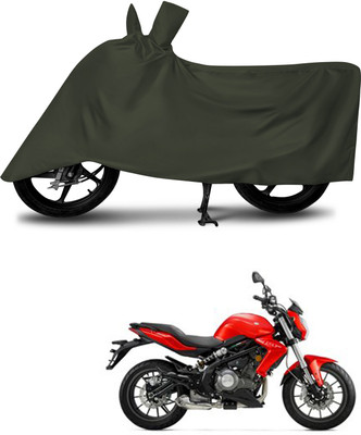 DeepShakshi AUTOMOTIVE Waterproof Two Wheeler Cover for Benelli(TNT 300, Green)