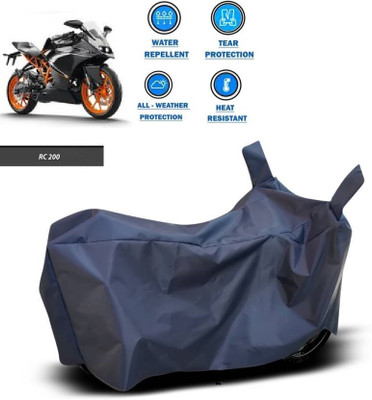 smwzxyu Waterproof Two Wheeler Cover for KTM(Black)