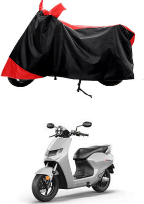 GROFATIK Two Wheeler Cover for Bounce(Infinity E1, Red)