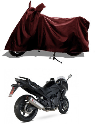 GROFATIK Two Wheeler Cover for Honda(CBF 1000, Maroon)
