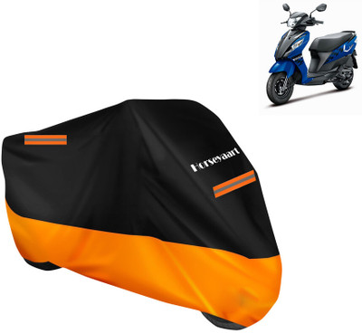 Horseyaart Waterproof Two Wheeler Cover for Suzuki(Hayate EP, Orange)