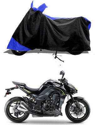 GROFATIK Two Wheeler Cover for Kawasaki(Z1000 BS6, Blue)