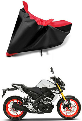 AutoGalaxy Waterproof Two Wheeler Cover for Yamaha(MT-15, Red, Black)