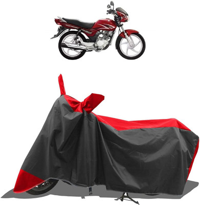 DeepShakshi AUTOMOTIVE Two Wheeler Cover for Suzuki(Heat, Red, Black)