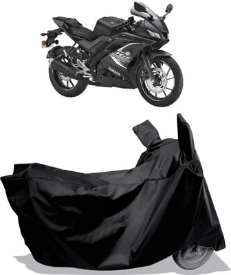 Amexride Two Wheeler Cover for Yamaha(YZF R15 V3.0, Black)
