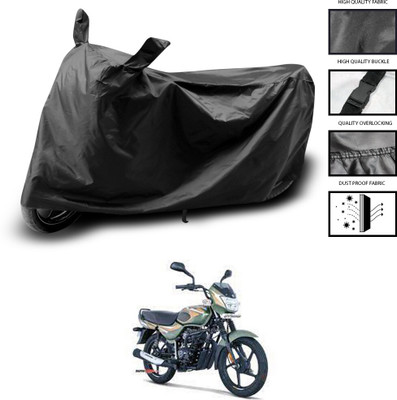 CODOKI Waterproof Two Wheeler Cover for Bajaj(CT100, Black)