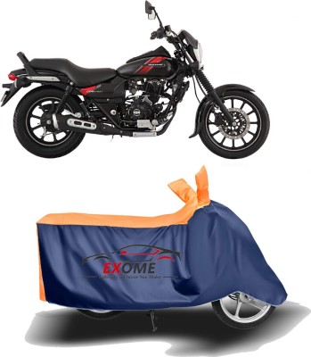 EXOME Two Wheeler Cover for Bajaj(Avenger 220 Street, Orange)