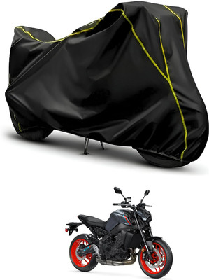 CODOKI Waterproof Two Wheeler Cover for Yamaha(MT 09, Black, Black)