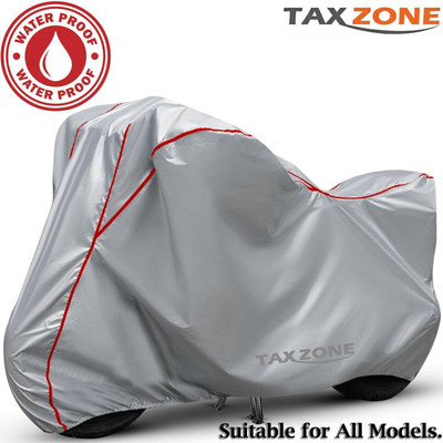 TAXZONE Waterproof Two Wheeler Cover for Hero(Maestro, Silver, Red)