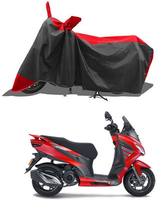 PAGORA Waterproof Two Wheeler Cover for Aprilia(SXR 160 BS6, Red, Black)