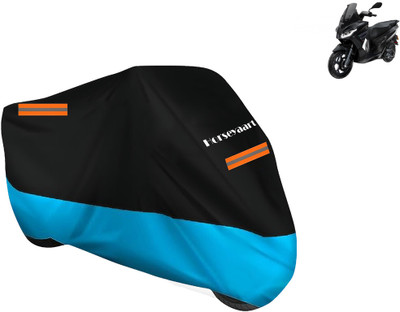 Horseyaart Waterproof Two Wheeler Cover for Aprilia(SXR 160 BS6, Blue)