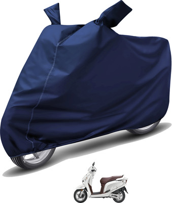 Caronix Waterproof Two Wheeler Cover for Honda(Aviator, Blue)