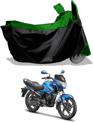 Amexride Two Wheeler Cover for Hero(Glamour FI, Multicolor)