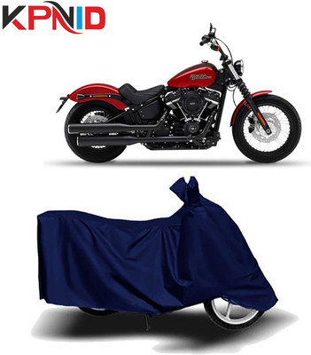 KPNID Waterproof Two Wheeler Cover for Harley Davidson(Street Bob, Blue)