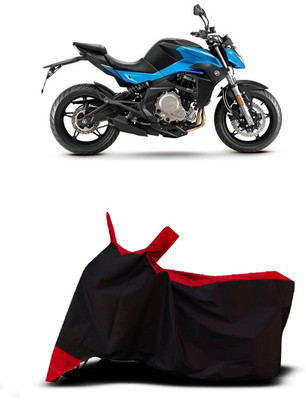 VESMEI Two Wheeler Cover for CFMoto(650 NK, Red)