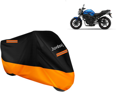 Juvdoxj Waterproof Two Wheeler Cover for Yamaha(FZ-X, Orange)