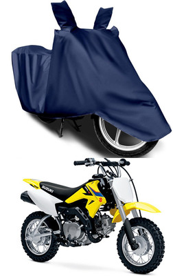 Mdstar Waterproof Two Wheeler Cover for Suzuki(DR-Z50, Blue)