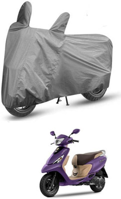 MWBB Waterproof Two Wheeler Cover for TVS(Zest, Grey)