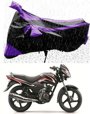 MWBB Waterproof Two Wheeler Cover for TVS(Sport KS, Black)