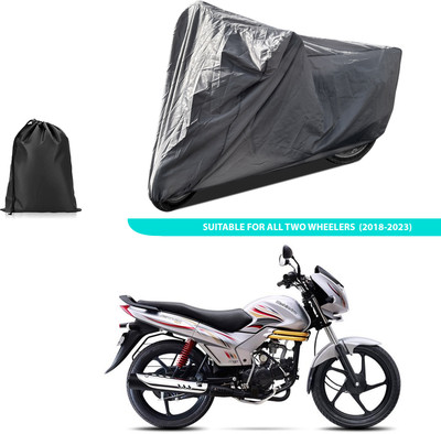 PAGORA Two Wheeler Cover for Mahindra(Centuro NXT, Grey)