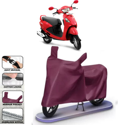 WMIZEXA Waterproof Two Wheeler Cover for Hero(Maroon)