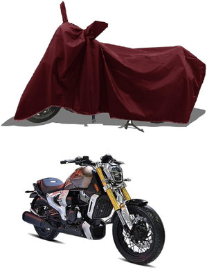DeepShakshi AUTOMOTIVE Waterproof Two Wheeler Cover for Kawasaki(Z900RS BS6, Maroon)