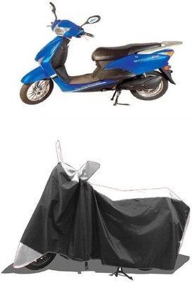 RAAMKM Two Wheeler Cover for Hero, Honda, Bajaj, TVS, Yamaha(Versys X 300, White, Black)
