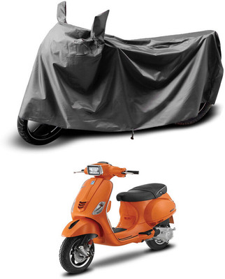 Gali Bazar Waterproof Two Wheeler Cover for Vespa(Vespa SXL 150, Grey)