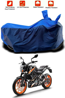 MMSSTAR Waterproof Two Wheeler Cover for KTM(200 Duke, Blue, Blue)