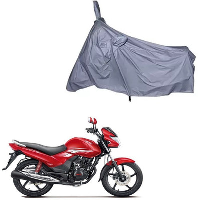 FKOK Waterproof Two Wheeler Cover for Hero(Achiever, Silver)