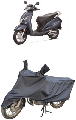 HEMSKAR Waterproof Two Wheeler Cover for Honda(Activa 125, Black)