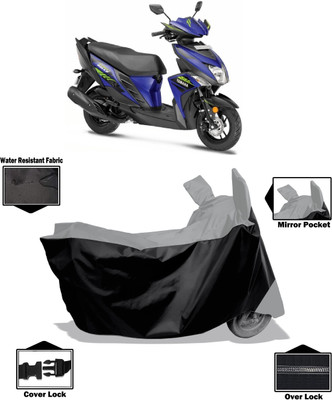 Amexride Two Wheeler Cover for Yamaha(Cygnus Ray ZR, Grey)