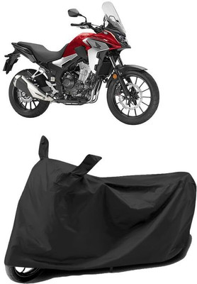 KEDIT Two Wheeler Cover for Honda(CB 500, Black)
