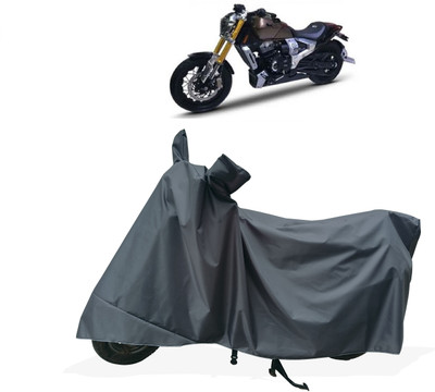 Tricway Two Wheeler Cover for TVS(Zeppelin, Grey)