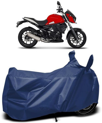KEDIT Two Wheeler Cover for Mahindra(MOJO XT 300, Blue)
