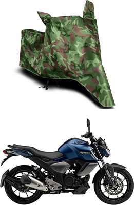 Furious3D Two Wheeler Cover for Yamaha(FZ S FI New, Multicolor)
