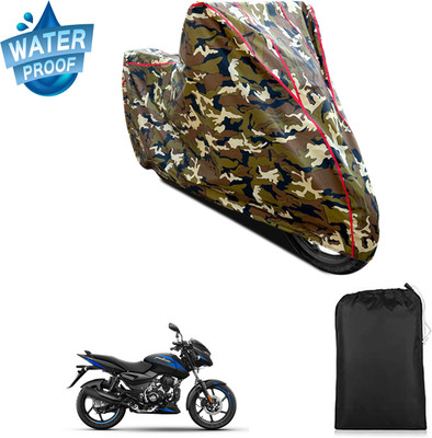 GOSHIV-car and bike accessories Waterproof Two Wheeler Cover for Bajaj(Pulsar 125, Yellow)