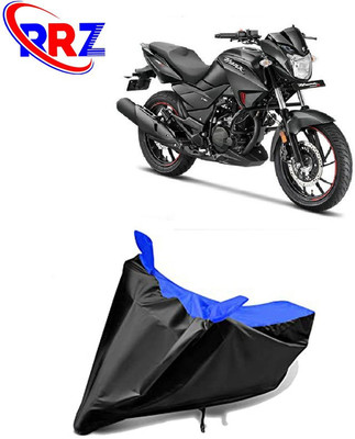 RRZ Waterproof Two Wheeler Cover for Hero(Hunk, Black, Blue)