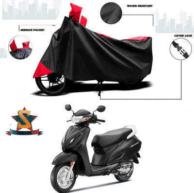 Mdstar Two Wheeler Cover for Avon(125 Duke BS6, Maroon)