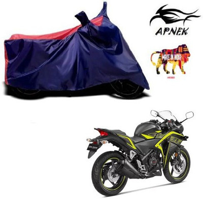 DeepShakshi AUTOMOTIVE Waterproof Two Wheeler Cover for Honda(CBR 250R, Red, Blue)