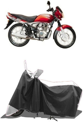 SUGASHRI Waterproof Two Wheeler Cover for Bajaj(Wind 125, White, Black)