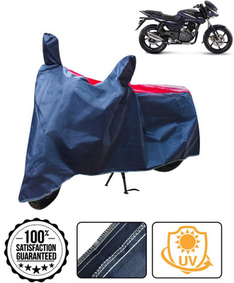HMS Two Wheeler Cover for Bajaj(Pulsar 180 DTS-i, Red, Blue)