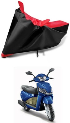 Ascension Two Wheeler Cover for Mahindra(Gusto, Red, Black)