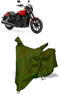 Amexride Two Wheeler Cover for Harley Davidson(Street 750, Maroon)